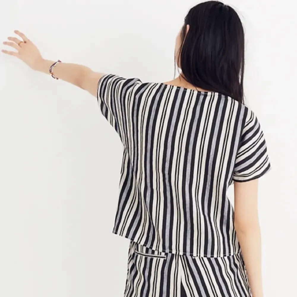 Madewell boxy crop